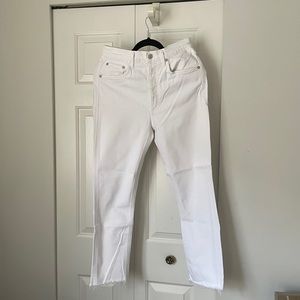 Agolde riley jeans white size 28